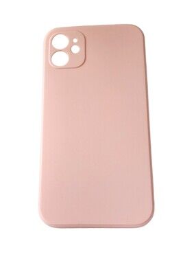 EWA Light Pastel Pink Silicone Case For iPhone 11